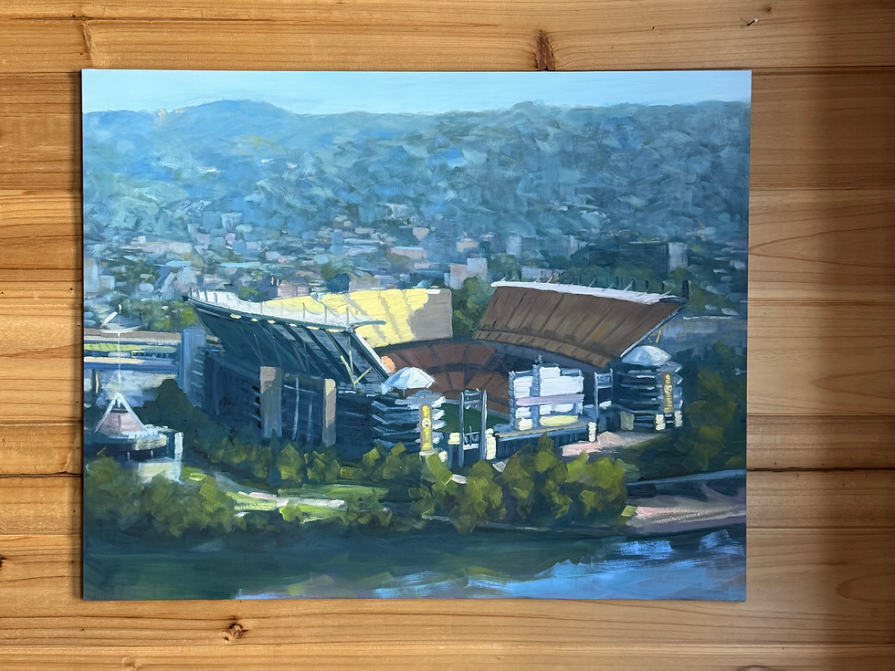 16" x 20" Matted Print. "Ahr Hahs" Part of CHS fundraiser.