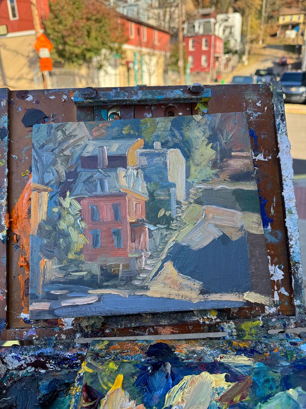 Thumbnail: New sun rising, Millvale , November 