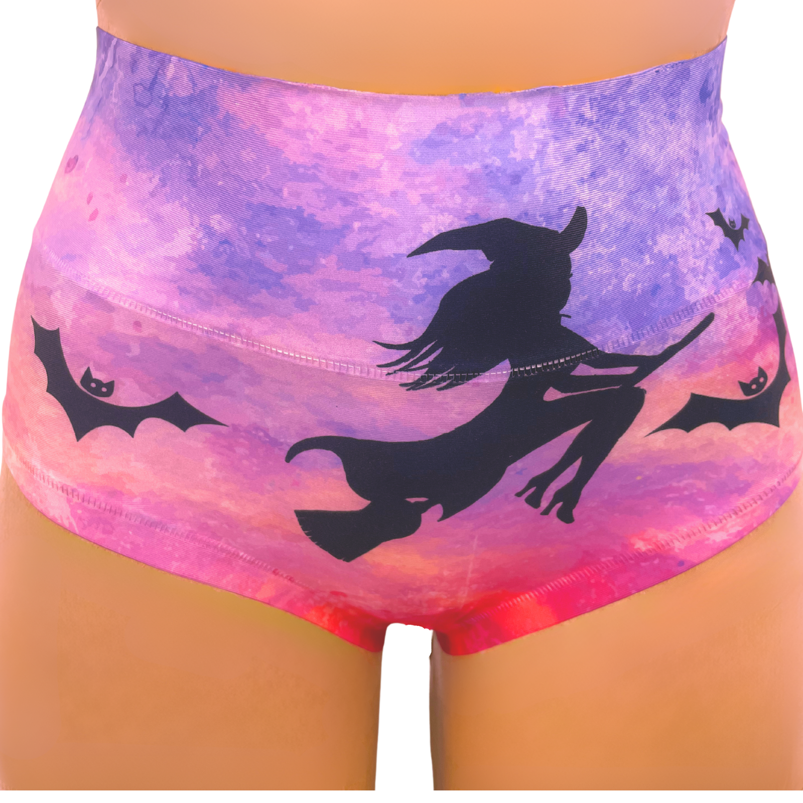 Memème Women’s Ultra-Comfortable Halloween - Witch Panties | Breathable Cotton C