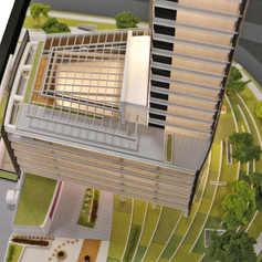 Maquete Física do Edifício Berrini One - Aflalo / Gasperini Arquitetos
