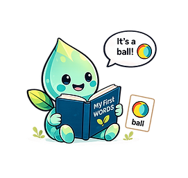 way-to-grow-therapy-mascot Receptive and Expressive Language Delay