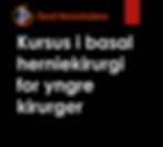 Kursus i herniekirurgi for yngre kirurger