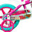 Miniatura: Bicicleta Infantil Aro 12 Caloi Barbie - Rosa - 30 DIAS