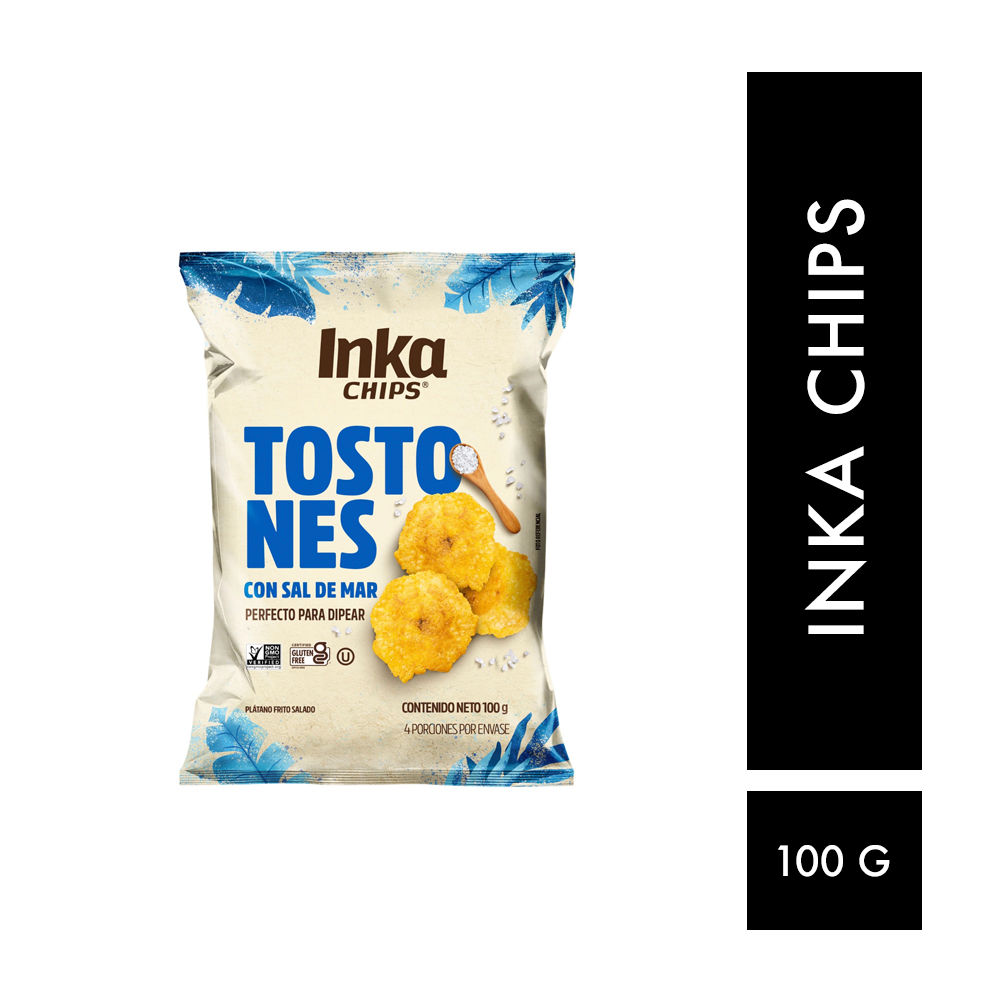 INKA CHIPS TOSTONES SALADOS BL 100 GR
