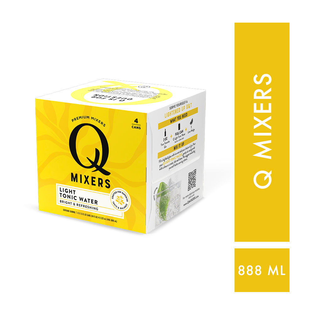 QM LIGHT SPECTACULAR TONIC 4PACK 888 ML