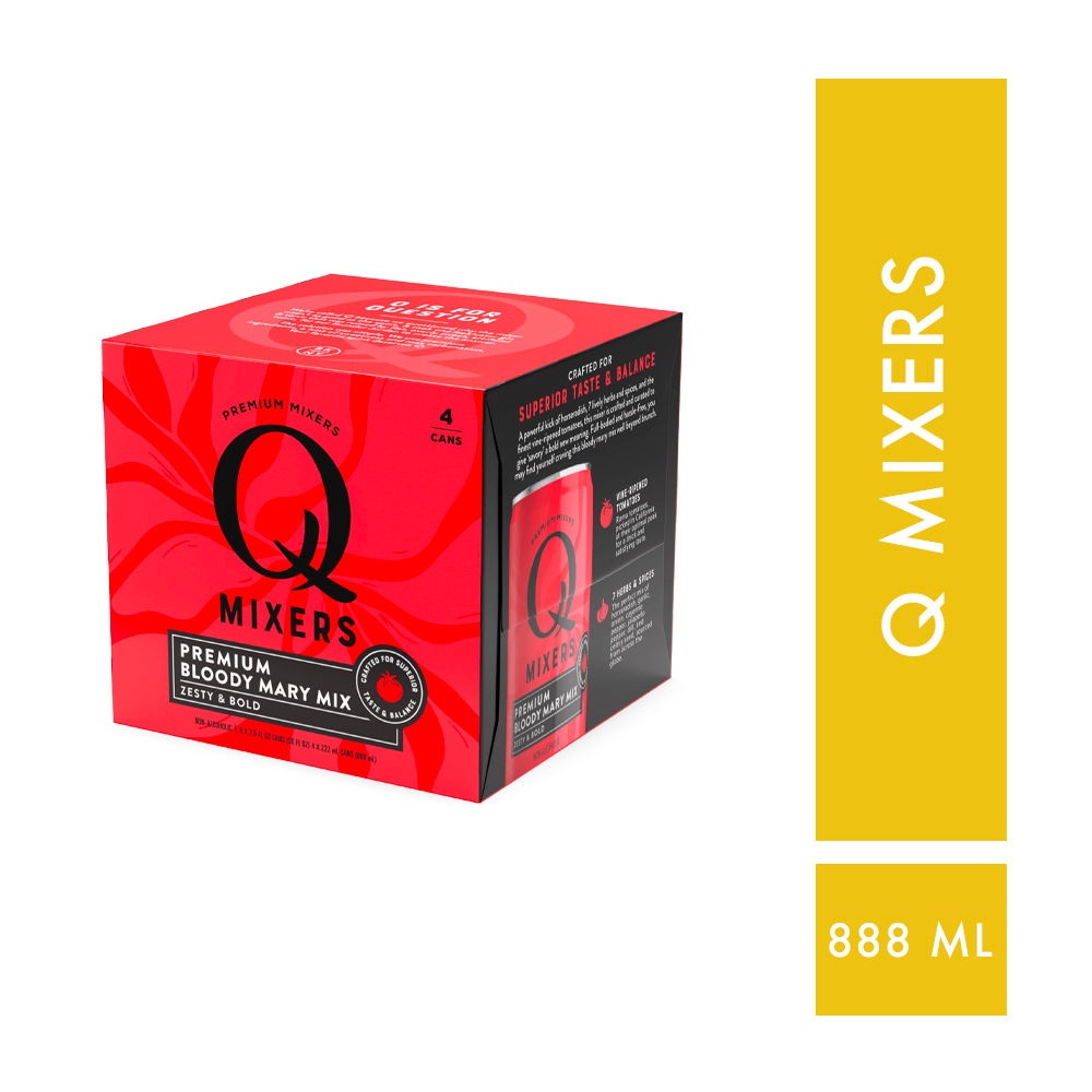 QM BLOODY MARY MIX 4PACK 888 ML