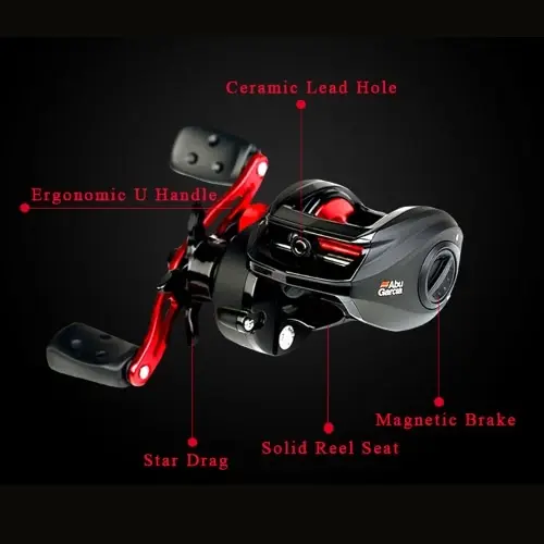 الصورة المصغرة: Abu Garcia Baitcasting reel Black Max3-L/R