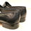 Miniature : Mocassins en cuir gris/noir des années 80