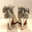 Miniature : So Stuart Weizman Escarpins des années 80 en cuir et tulle