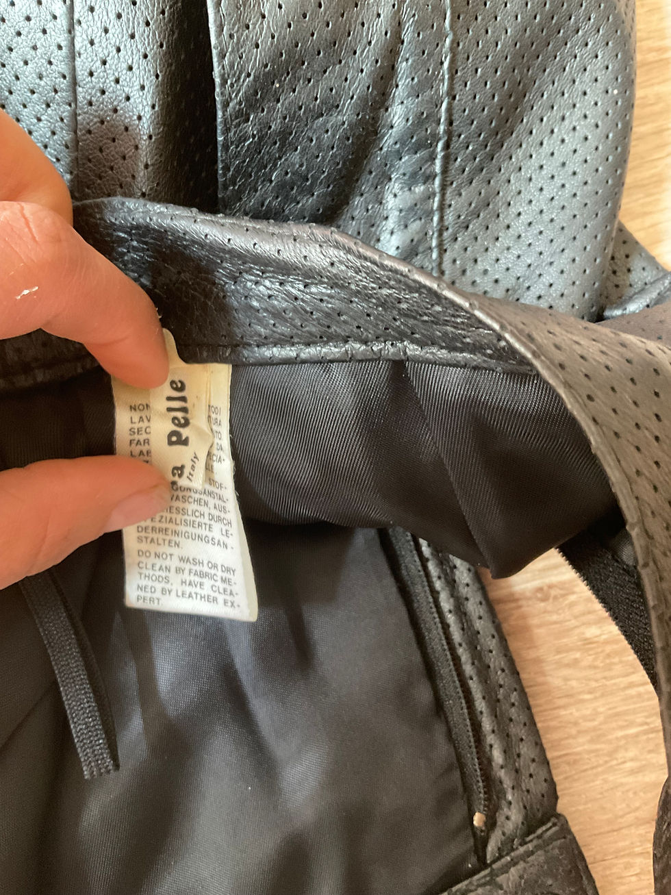 Thumbnail: So leather jupe en cuir des années 90