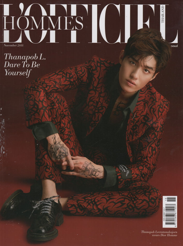 L'officiel Hommes, November 2018, P.Cover.jpg