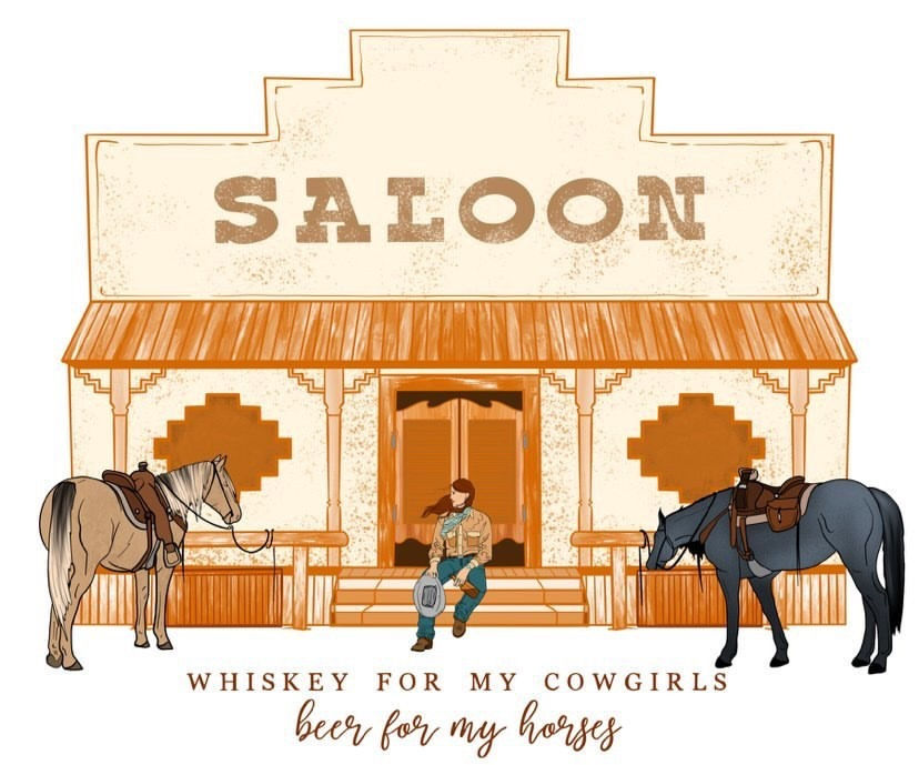 Thumbnail: Beer For My Horses Heather Dust Tee