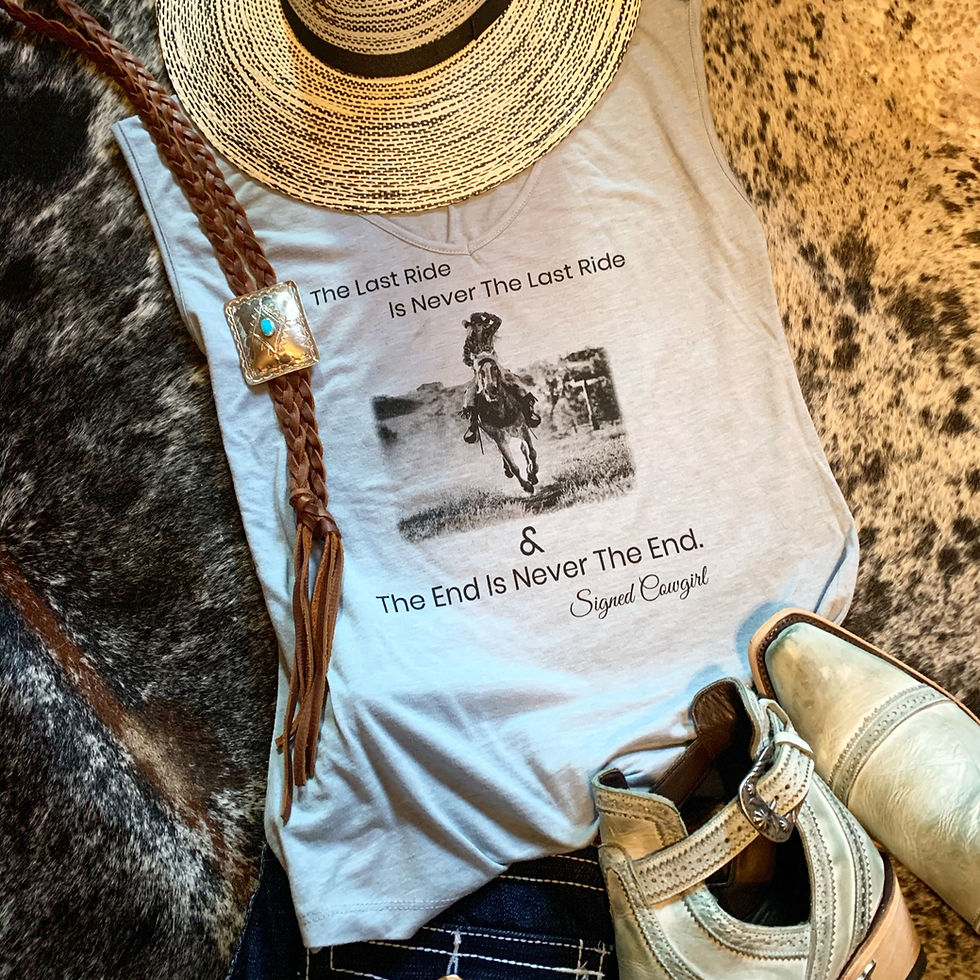 sɪɢɴᴇᴅ ᴄᴏᴡɢɪʀʟ ᴄᴏʟʟᴇᴄᴛɪᴏɴ. ᴛʜᴇ ʟᴀsᴛ ʀɪᴅᴇ ᴛᴇᴇ.