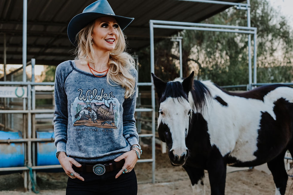 Thumbnail: Wilder Than The Rest Grey Acid Wash Wide Neck Sweatshirt