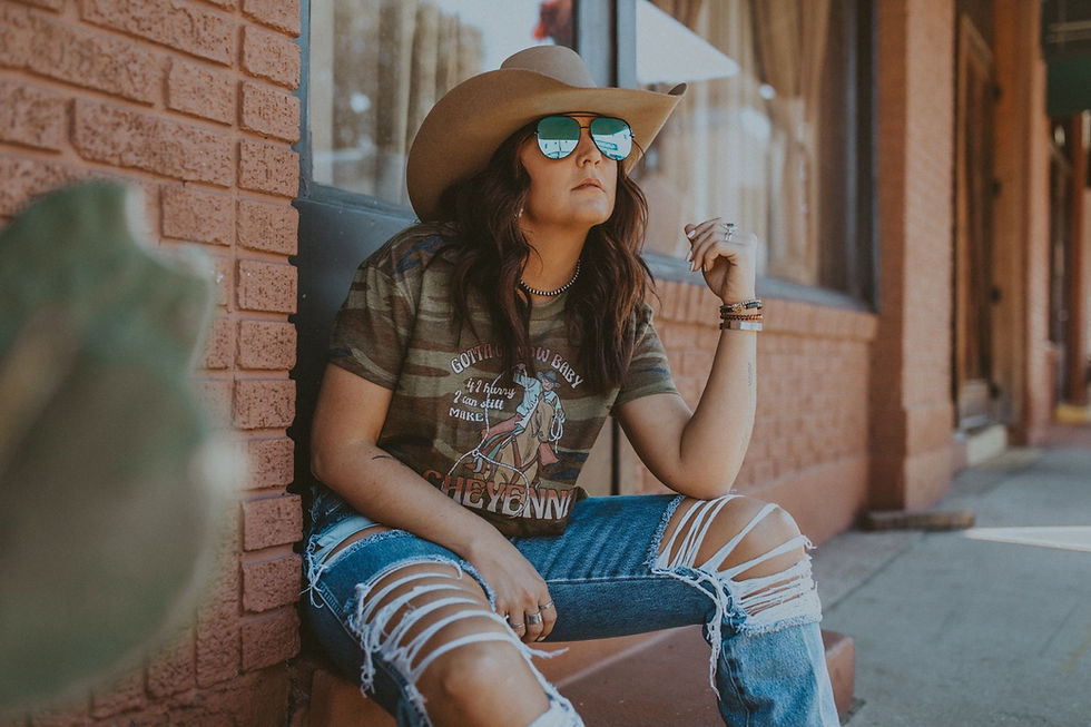Thumbnail: Still Make Cheyenne Camo Crop Tee