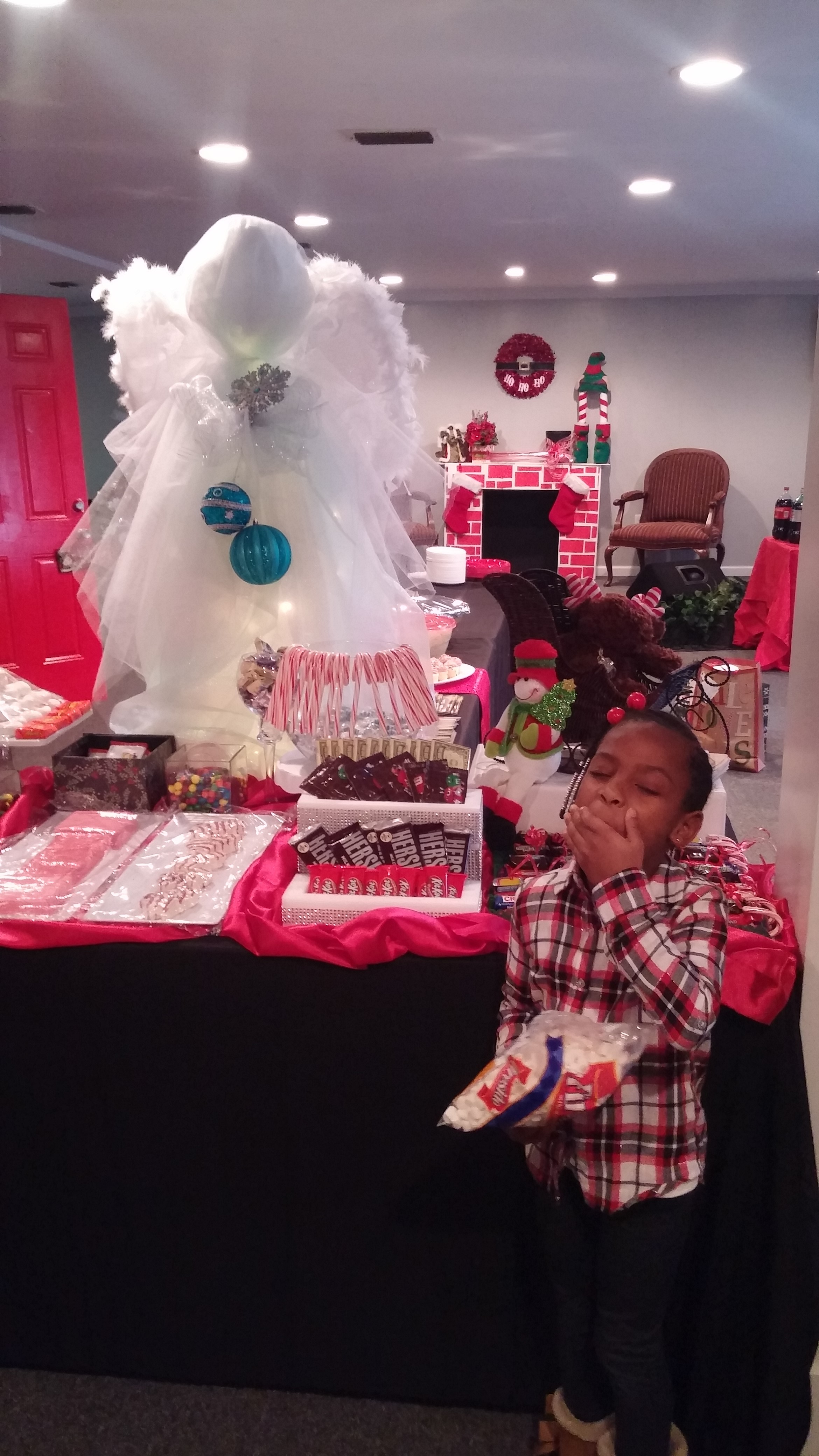 Candy Buffet - Kids Angel Tree Party