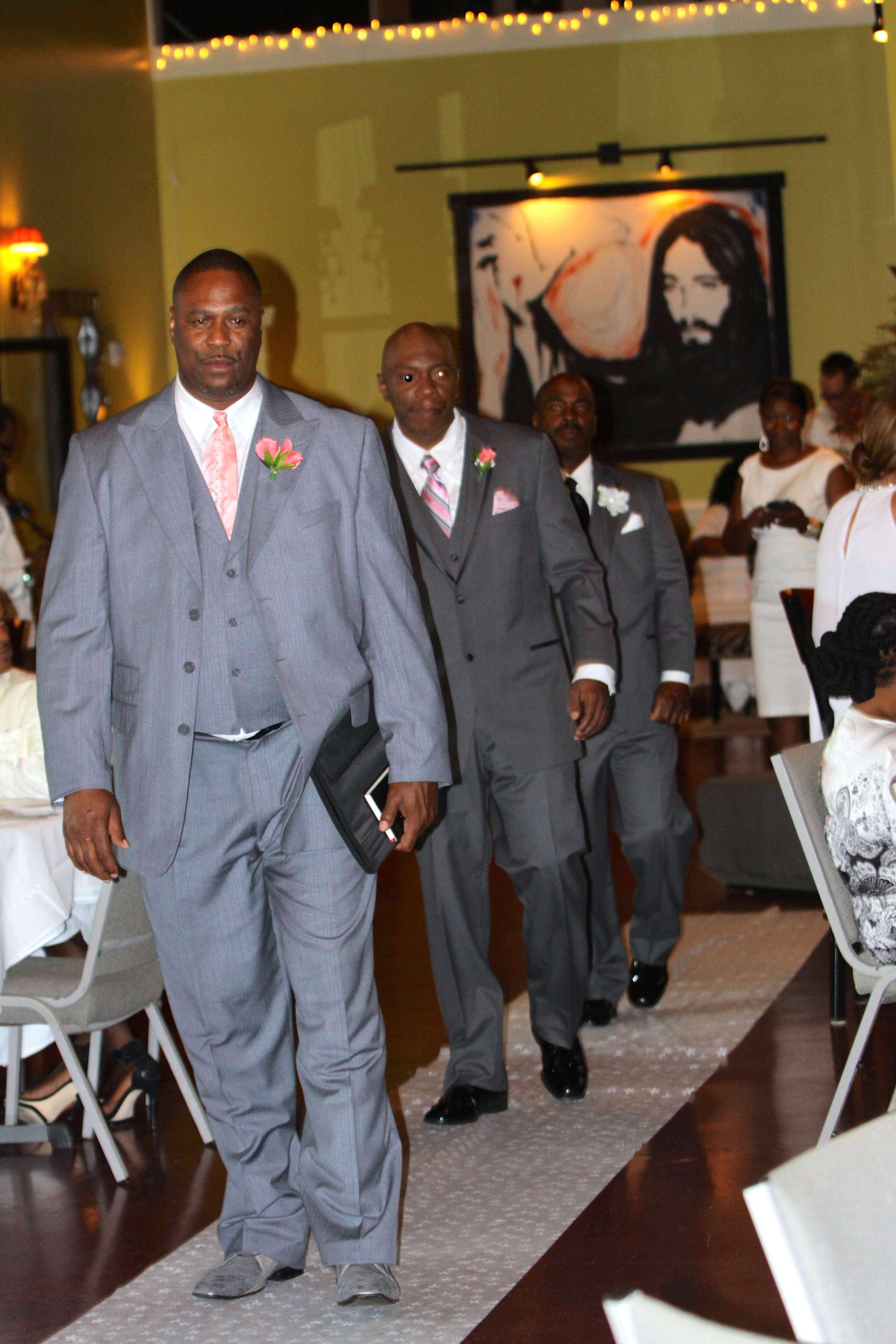 Pink Boutonniere