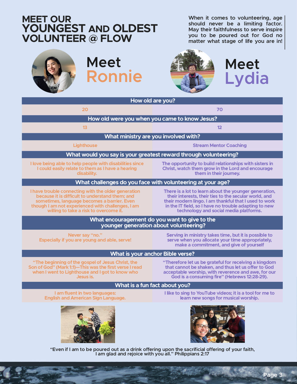 Flow Without Bounds Ministries May 2020 Newsletter (page 3 to 4)