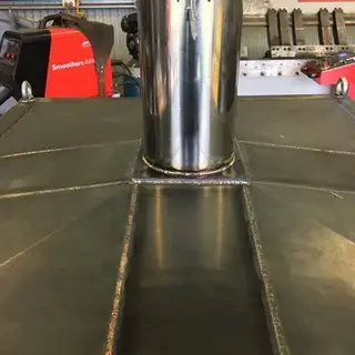 Custom BBQ Smoker Bundaberg  Australia by Woods West Metalworks 