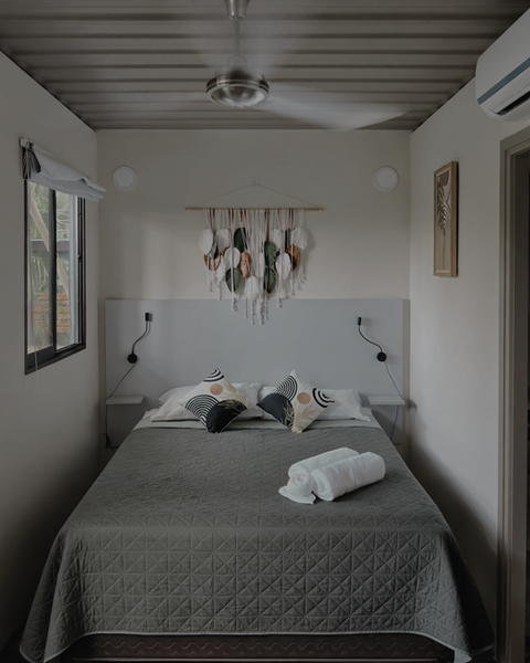 comfortable triple room in Nosara Costa Rica near Playa Guiones