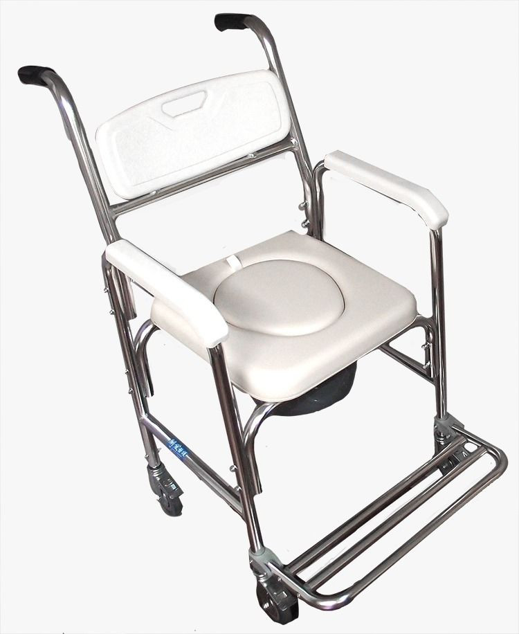 MCF 有輪沐浴便廁椅(軟墊坐椅板)