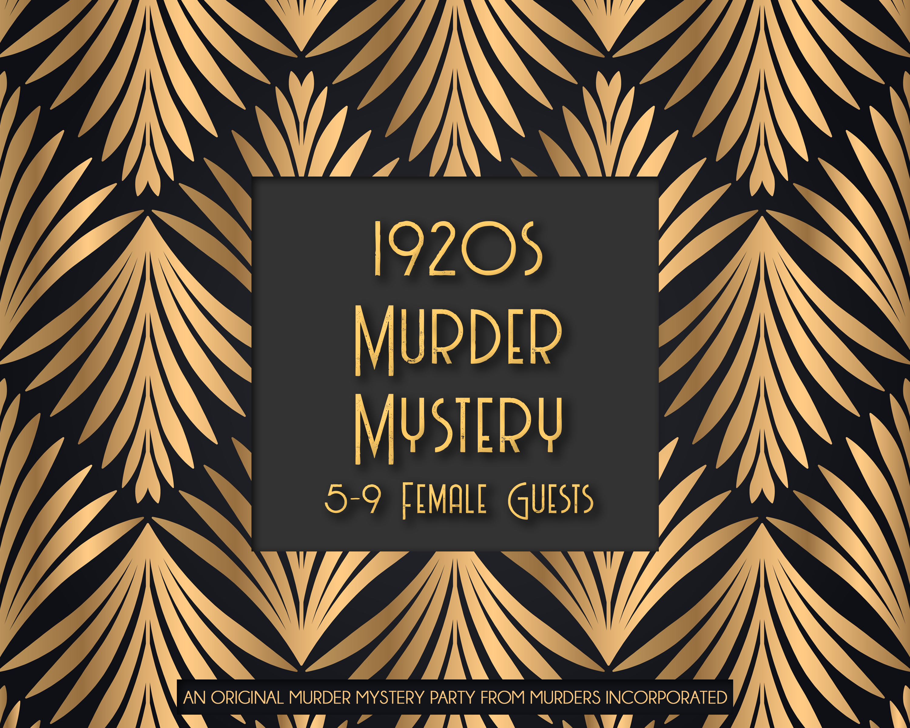 Female 5-9 Characters 1920s Speakeasy - PDF Download