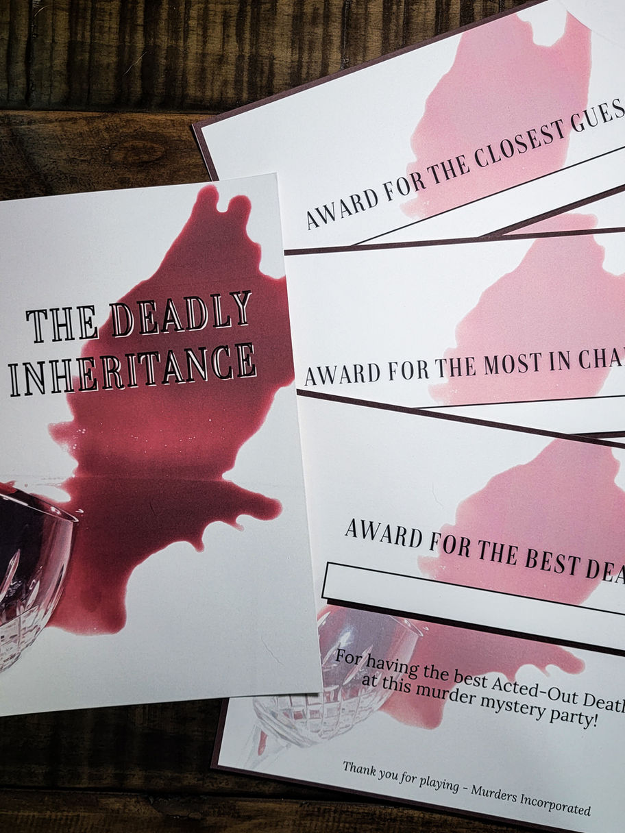 awards and party posters