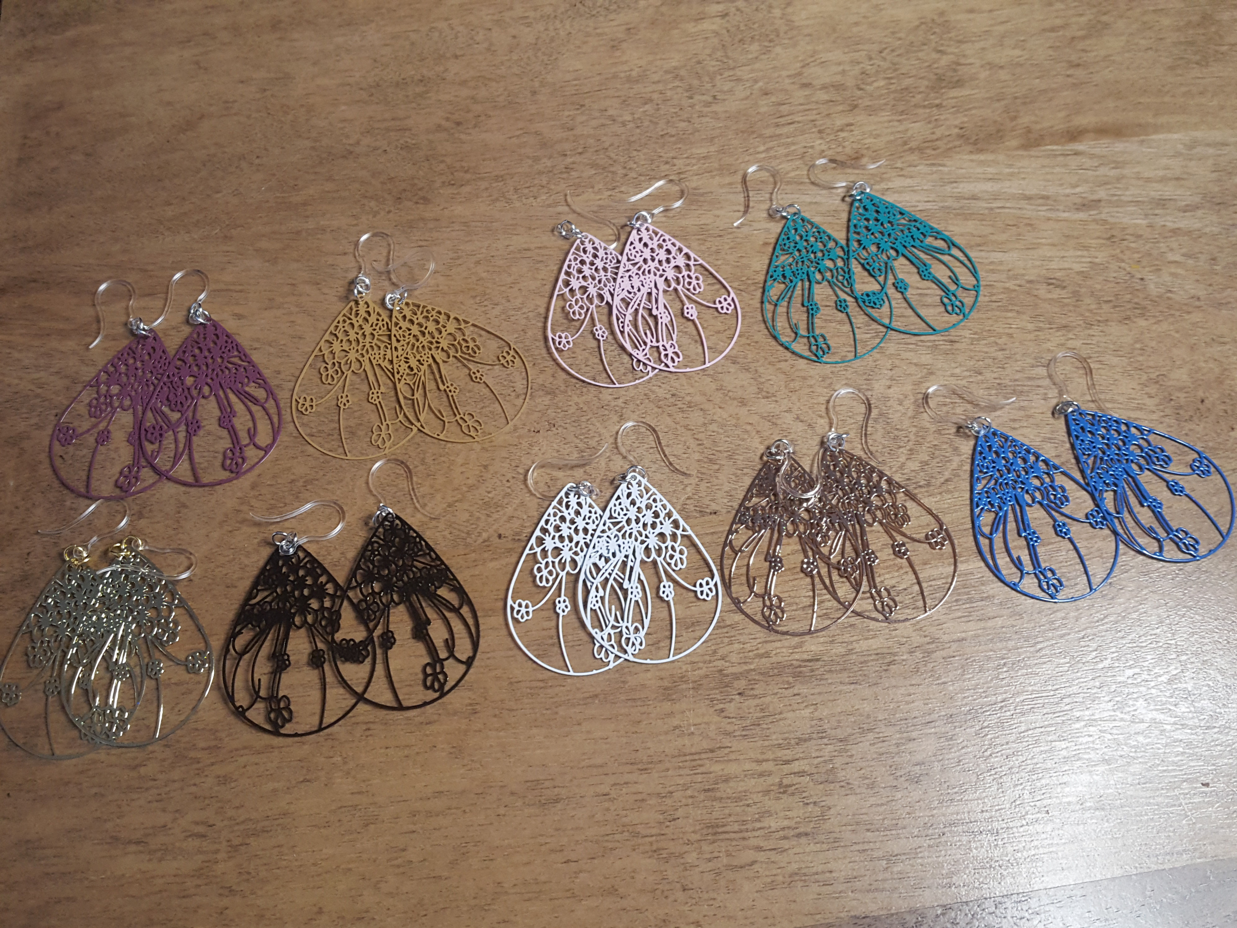 Boucles d'oreilles - Fleurs