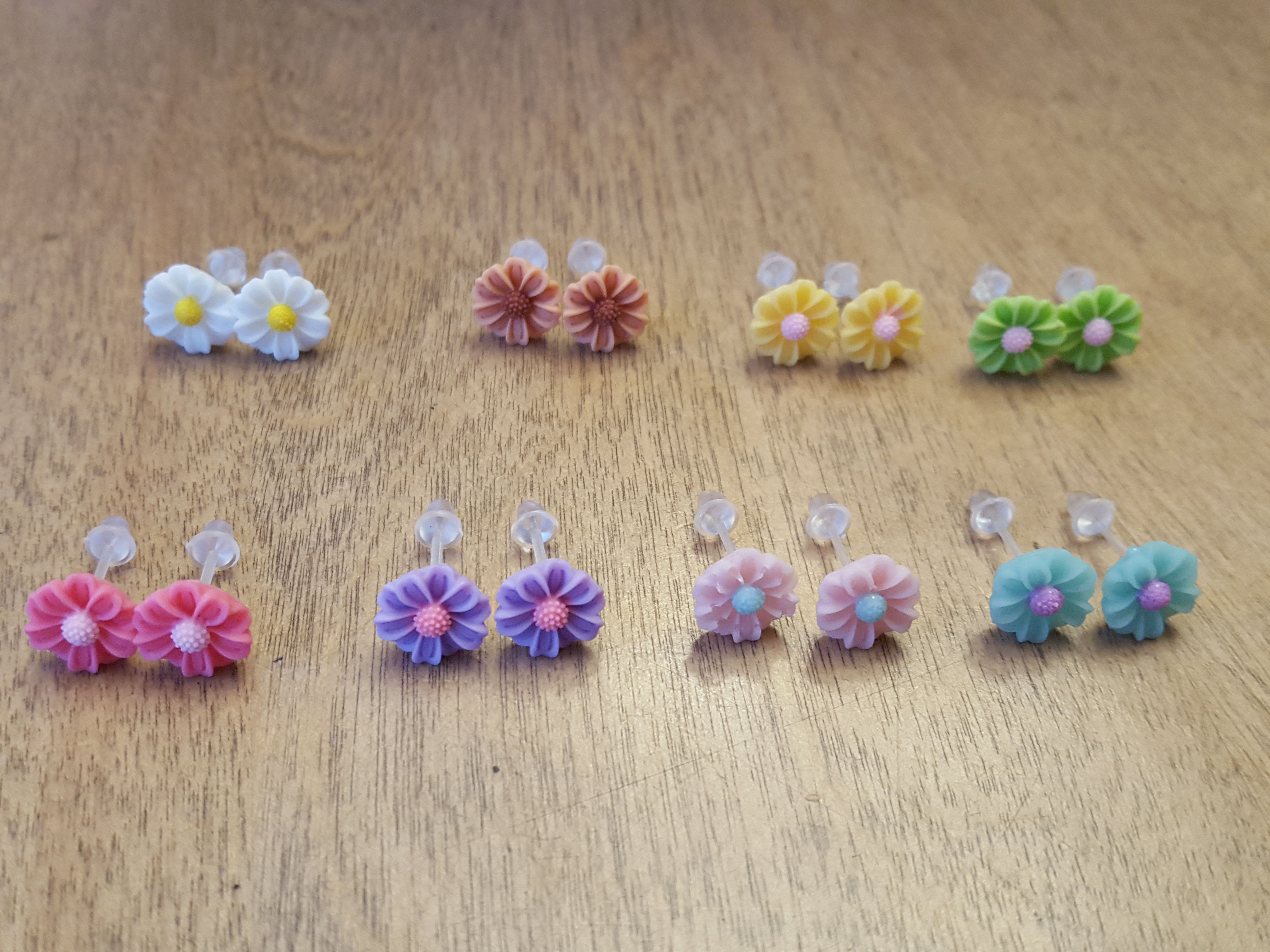 Stud earrings - Flowers