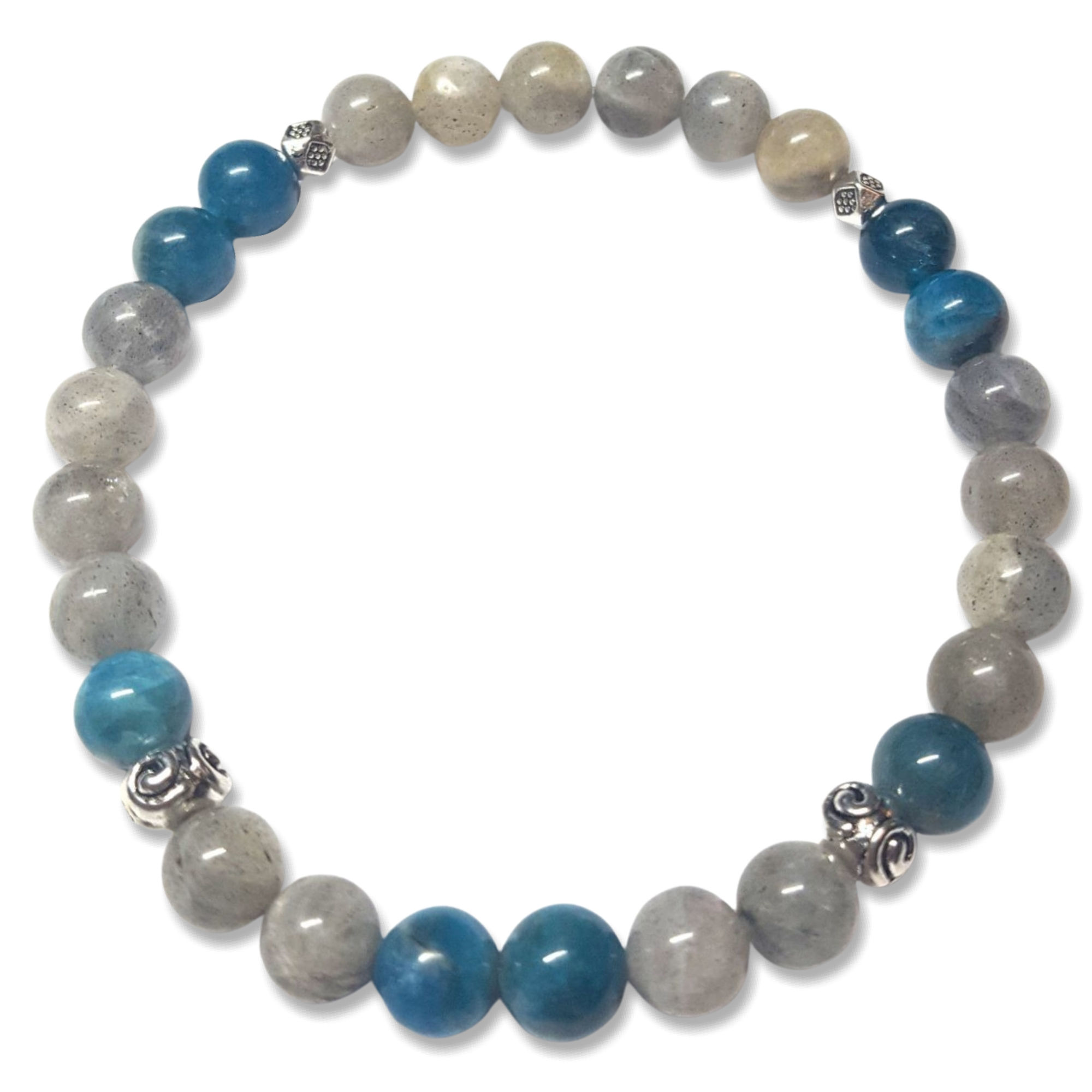 Bracelet PROTECTION // Apatite + Labradorite