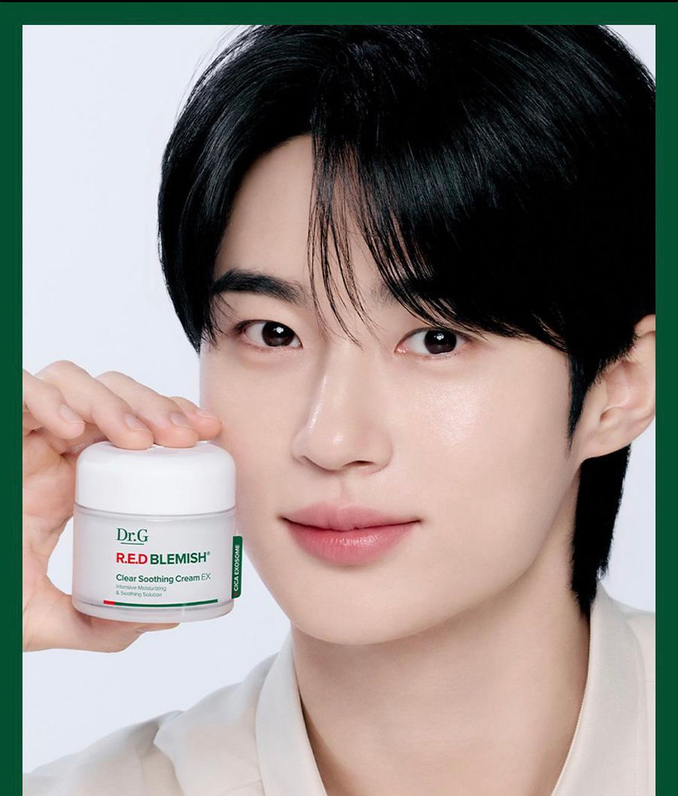 ภาพขนาดย่อ: (พรี) Dr.G Red Blemish Clear Soothing Cream EX 70ml (1+1)+1