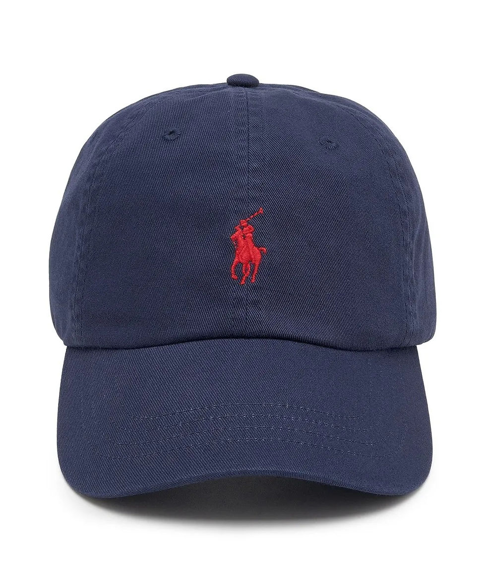 ภาพขนาดย่อ: (พรี) Polo หมวก Cotton chino baseball cap