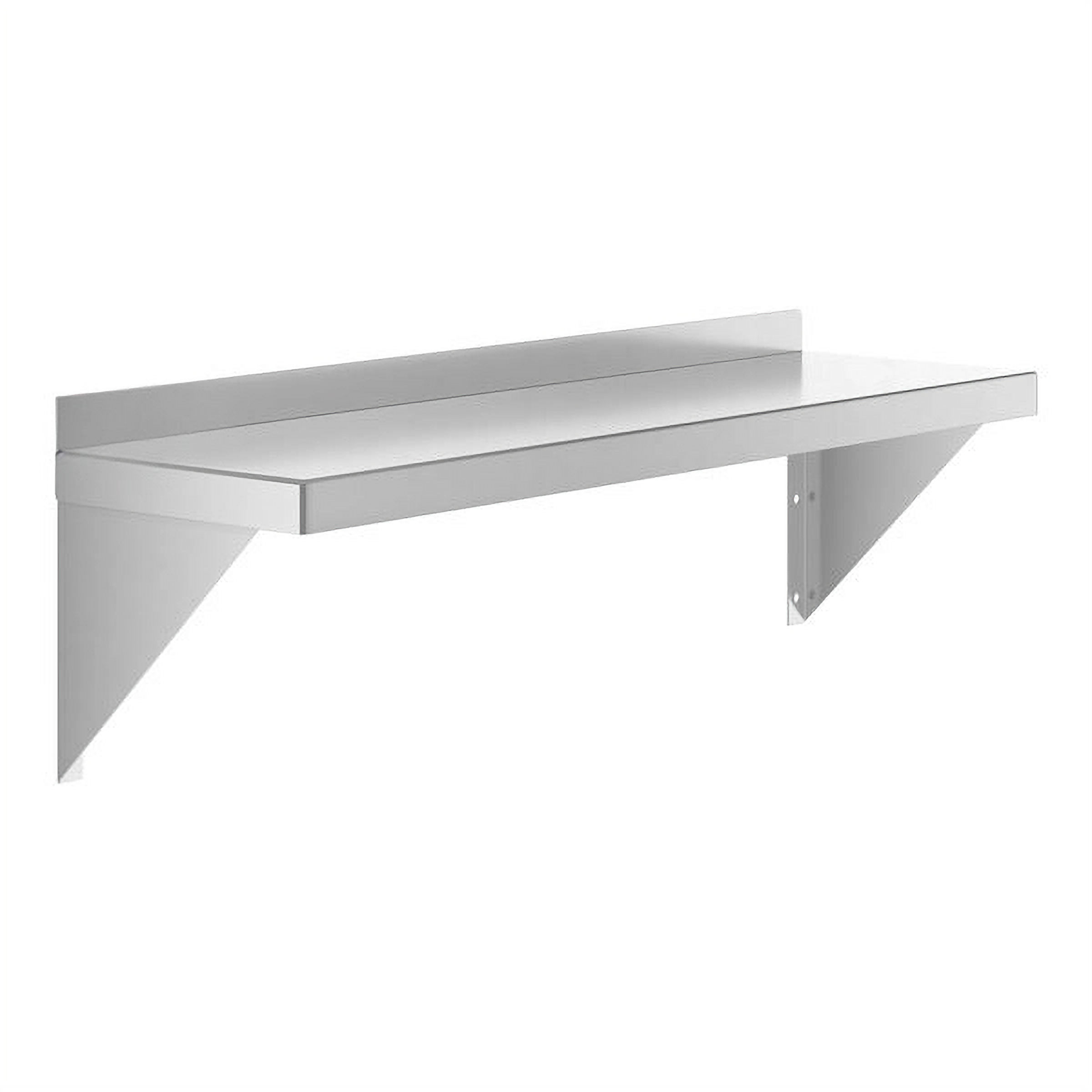 Stainless steel wall mount shelf 36 inch