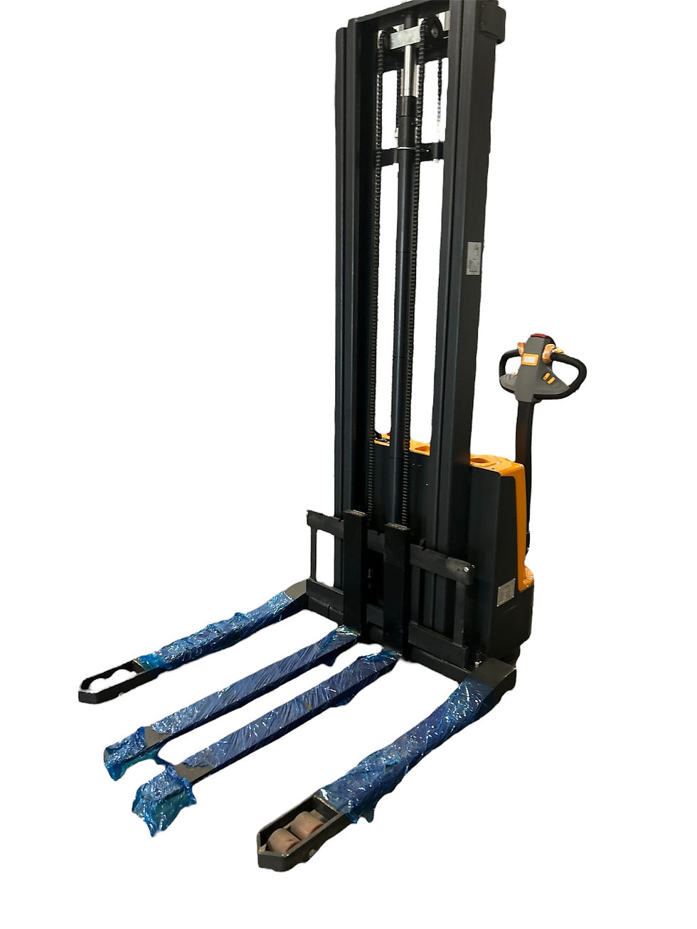 Thumbnail: Full Electric Pallet Stacker Straddle Legs Model - 3300 lbs weight capacity
