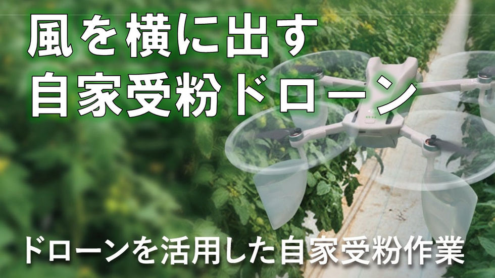 自家受粉ドローン