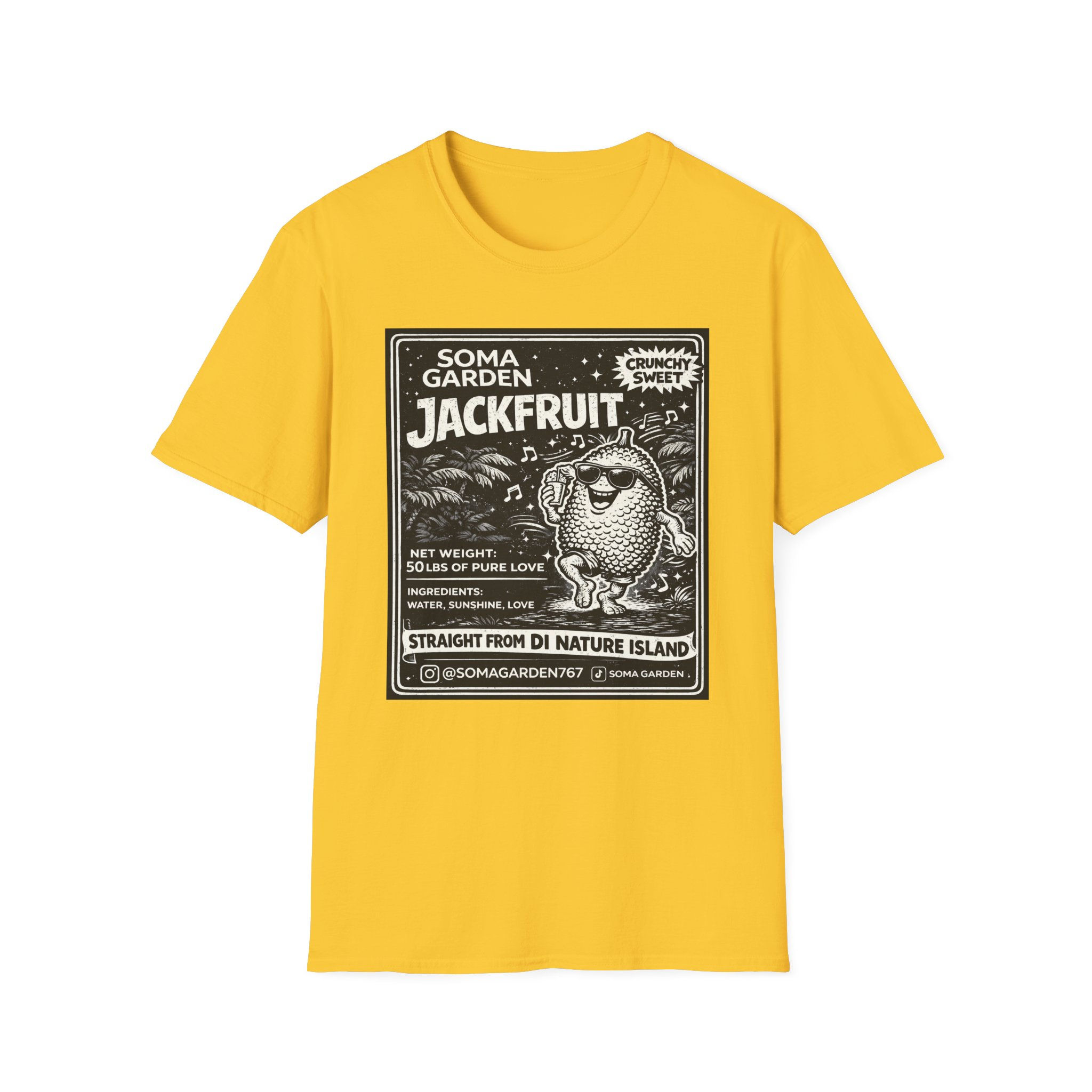Jackfruit Garden Vintage Label T-Shirt