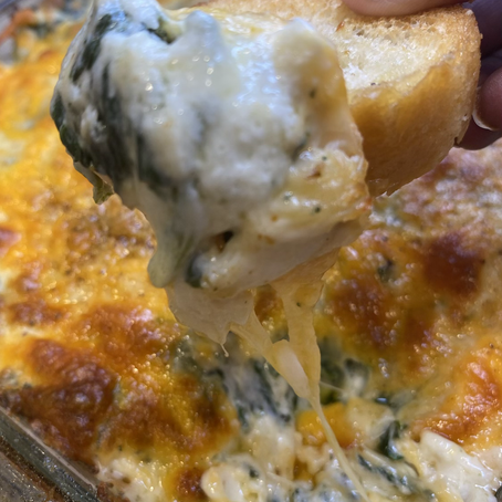 Hot Spinach and Crab Dip