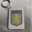 Thumbnail: PERSONALISED SMALL WOODEN KEYRING