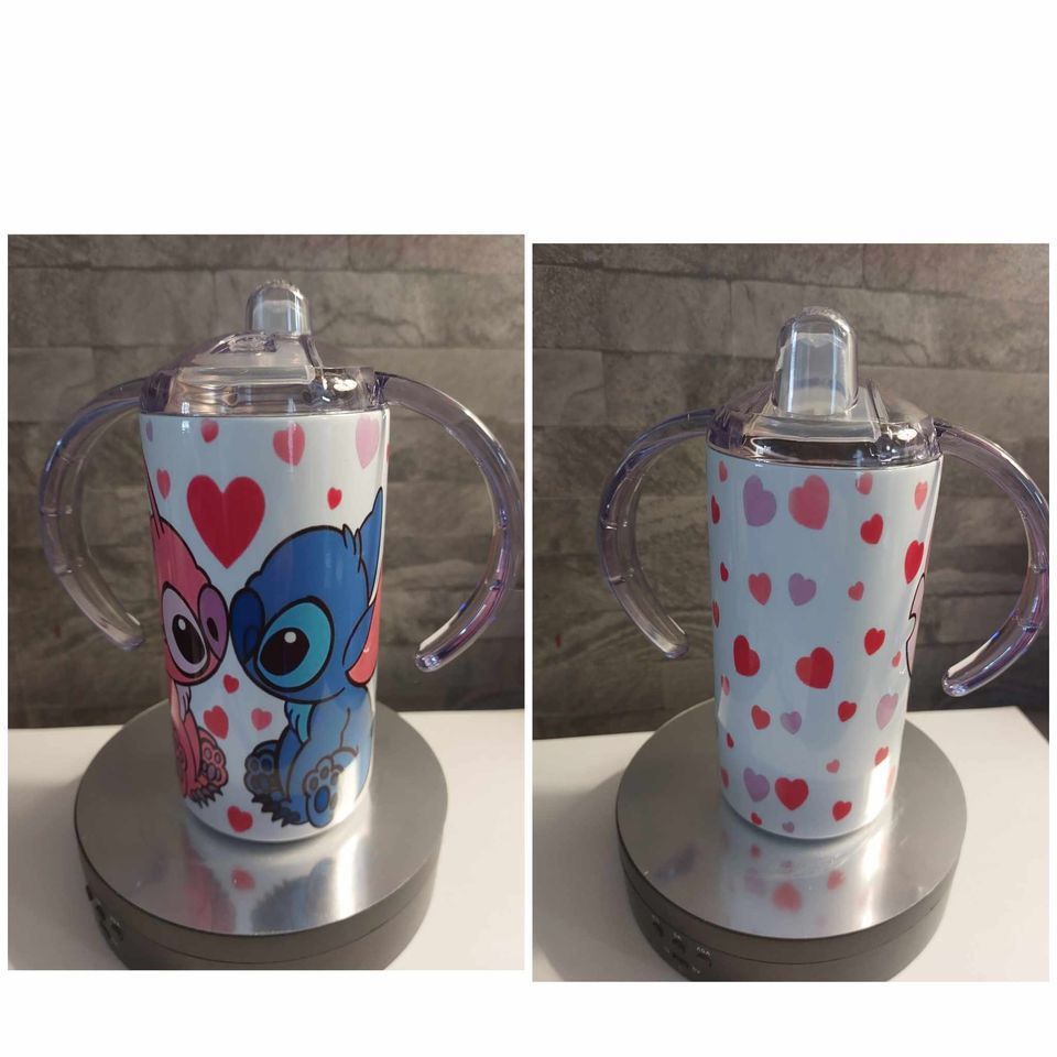 Thumbnail: PERSONALISED STAINLESS STEEL TUMBLER ADULT COFFEE MUG OR CHILDREN'S SIPPY CUP
