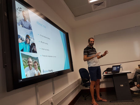 Dubai Meetup 24 : Retire Young - David Cox shares his journey