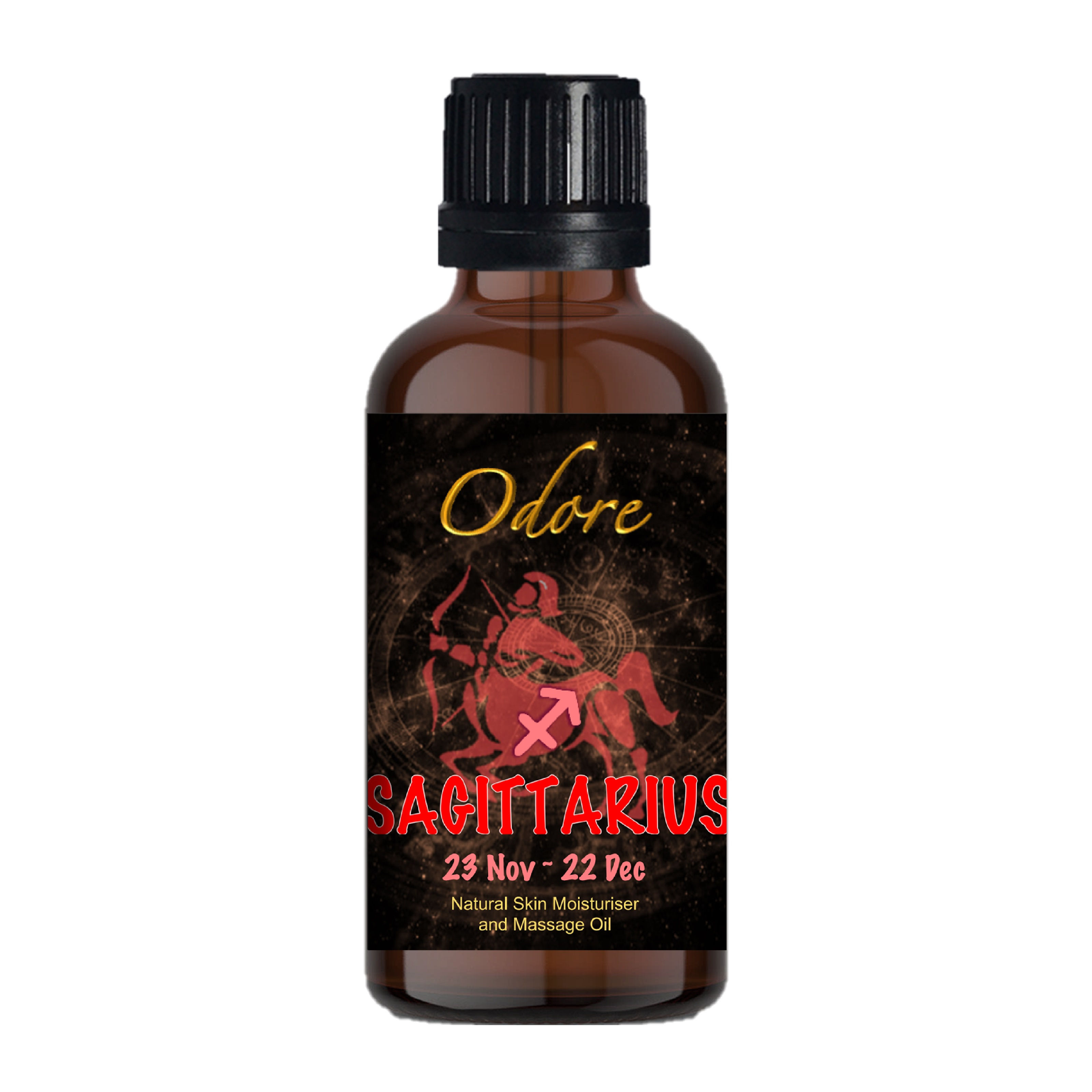 50ml Moisturiser / Massage Oil - SAGITTARIUS