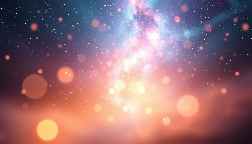 Eye-level view of a serene bedroom with soft lighting and a cozy bed