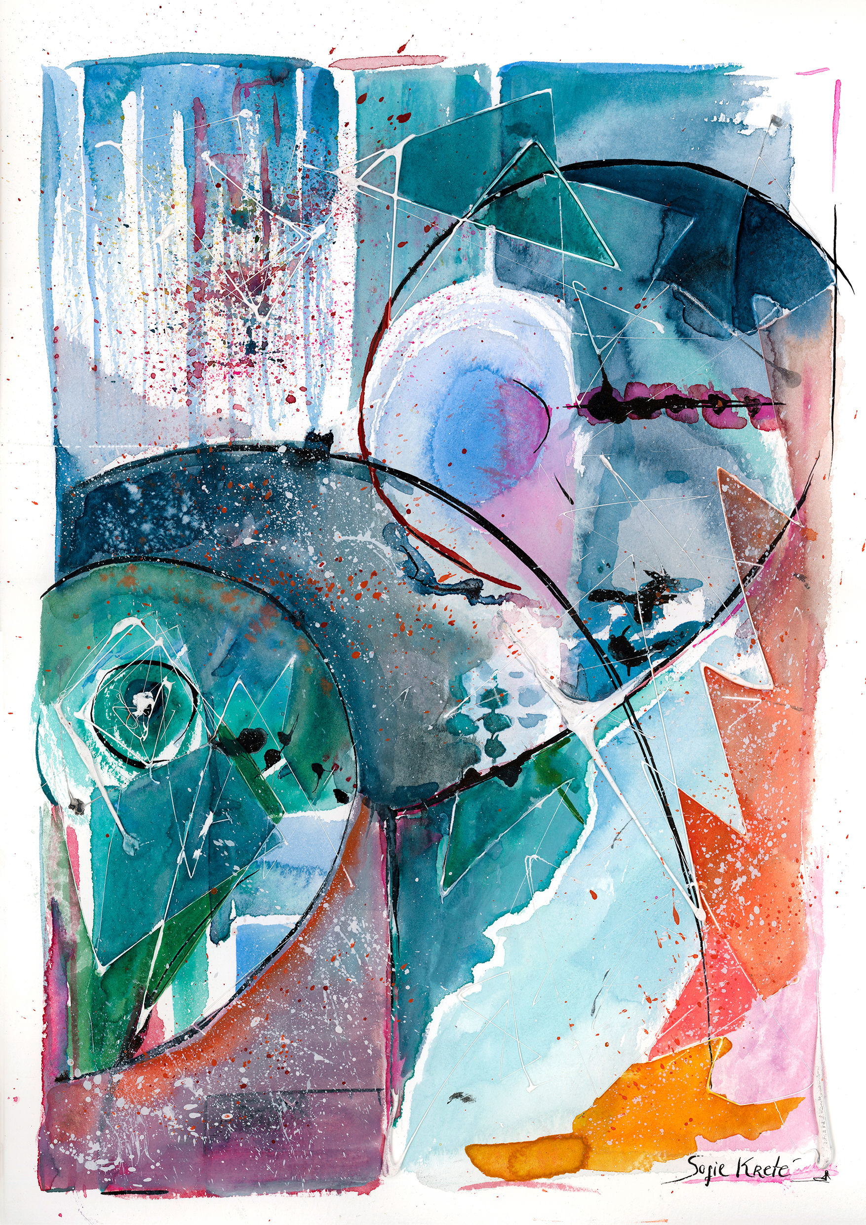 Fine art print 'Music by the sea'