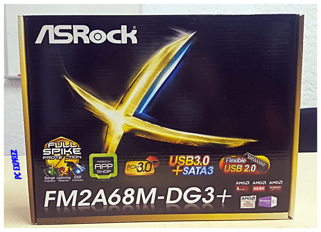 Tarjeta Madre ASRock FM2A68M-DG3+
