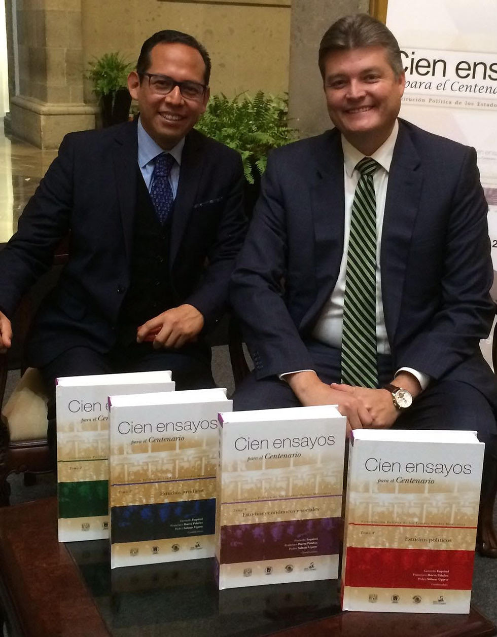 “Los Sentimientos de la Nación en el Centenario de la Constitución”, un ensayo de Eric García López y J. José Bernardo A. Mendiolea Vega.