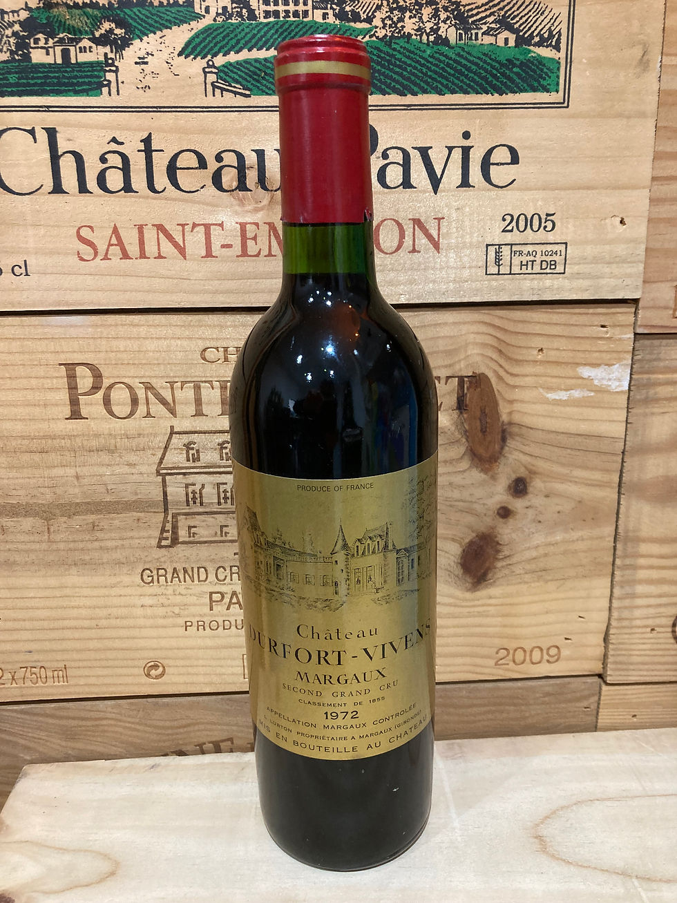 Thumbnail: Château Durfort-Vivens 1972 (Ex-Château Release) – Margaux 2ème Grand Cru Classé