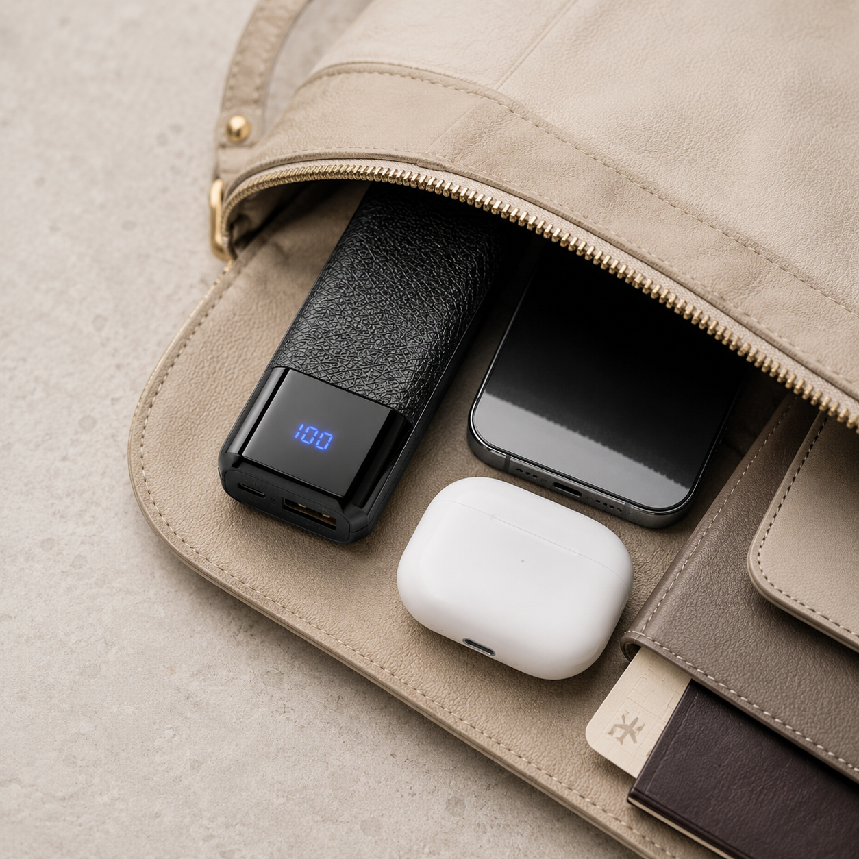 Power Bank Portátil 2600mAh Banco De Energia Compacto Para Viagens Y Uso Diário