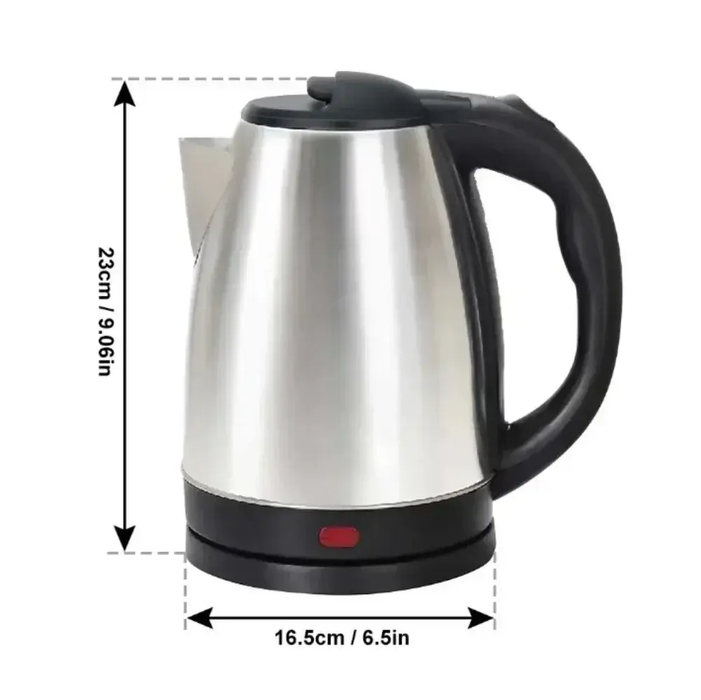 2L Food-grade Stainless Steel Electric Kettle Fast Boiling Hot Water Heater, Mul