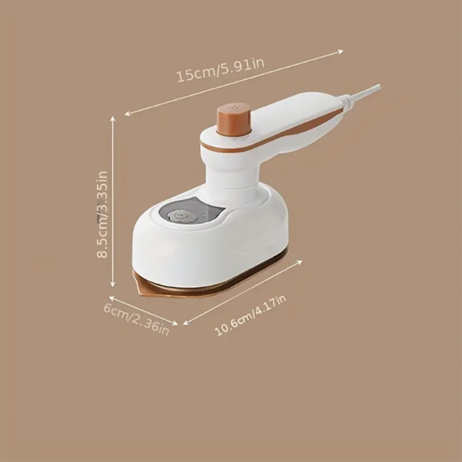 Miniatura: Mini Portable Steam Iron | Travel Garment Steamer for Home & Dorm| 180° Rotatab