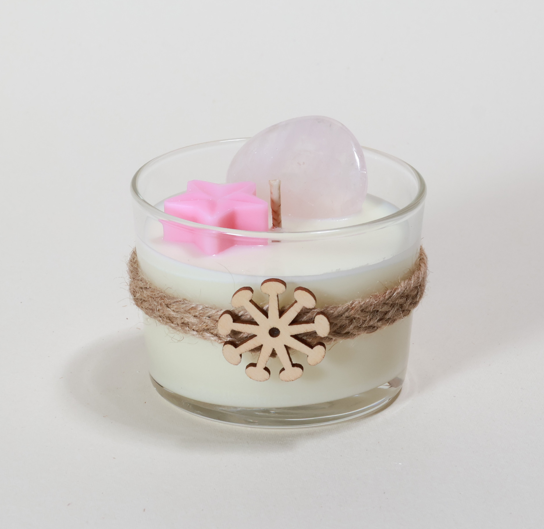 Bois de Santal et Quartz rose